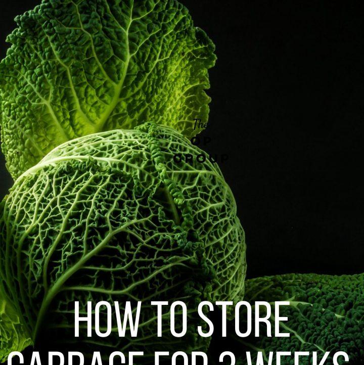 how to store cabbage