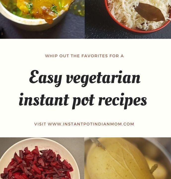 vegetarian instant pot recipes