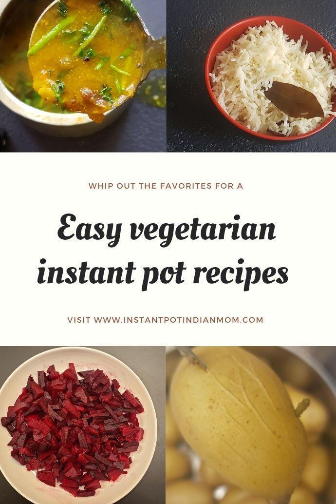 vegetarian instant pot recipes