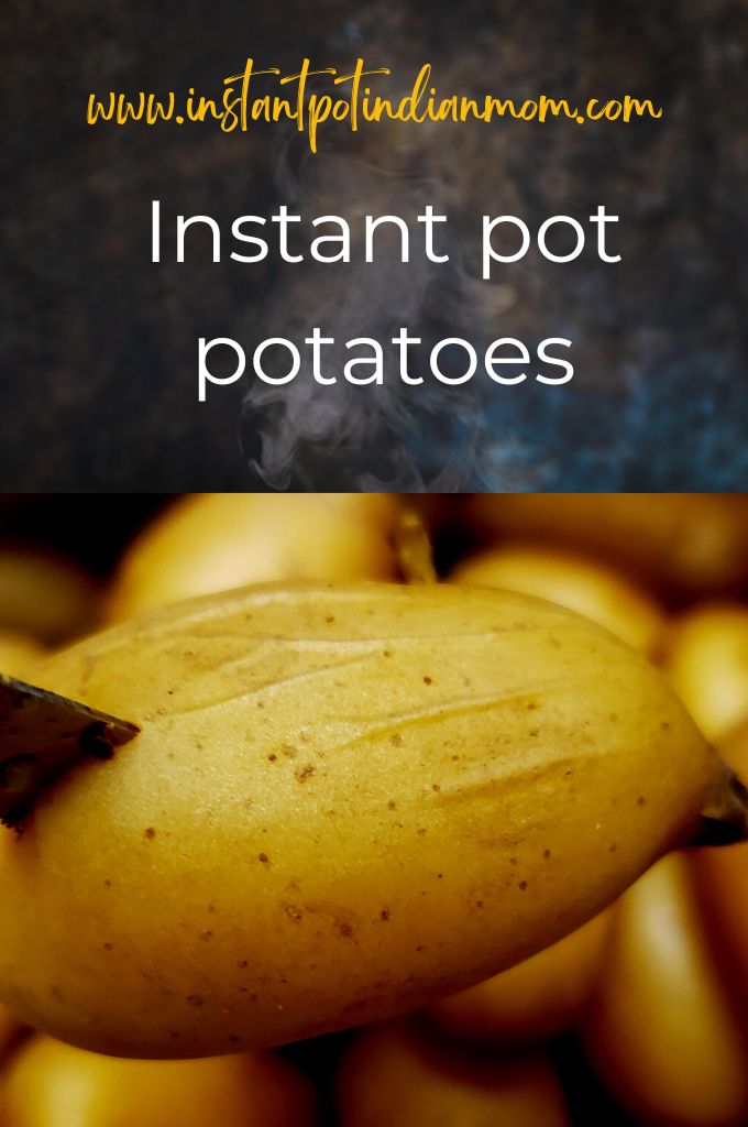 Instant pot discount setting for potatoes